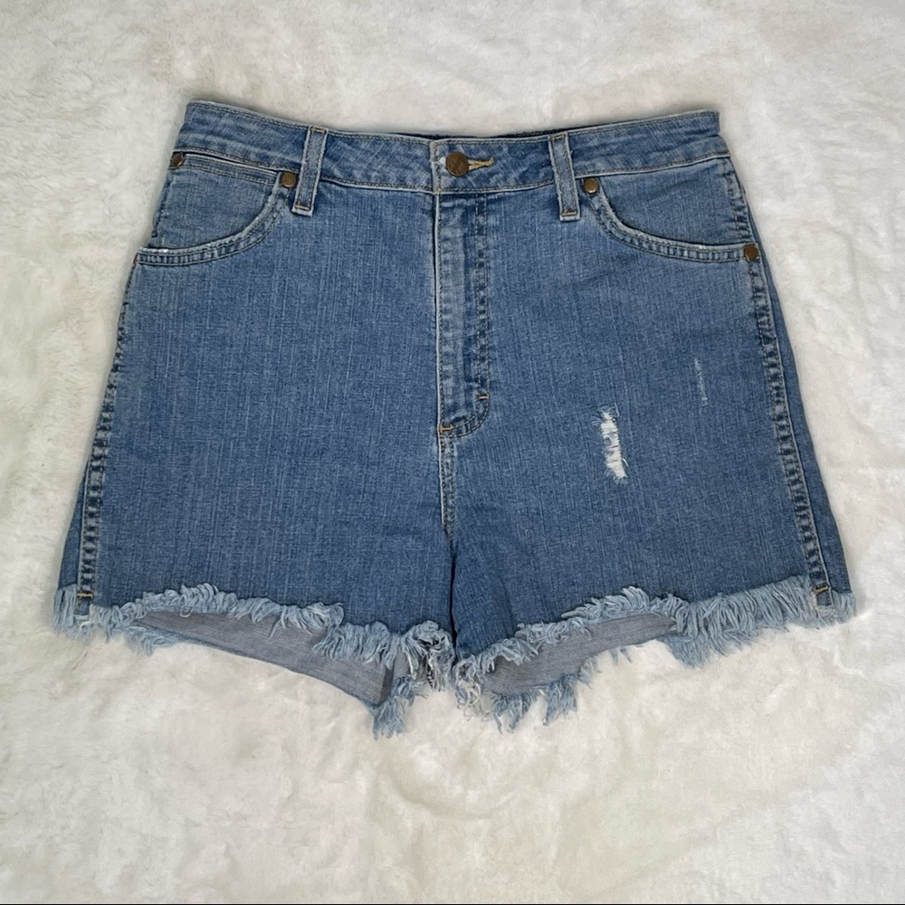 Wrangler ModCloth High-Waisted Shorts